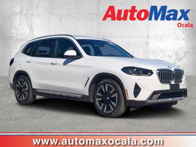 used 2022 BMW X3 car, priced at $31,990