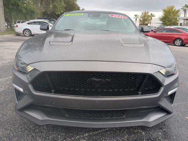 used 2021 Ford Mustang car, priced at $32,500