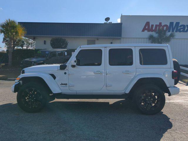 used 2021 Jeep Wrangler Unlimited 4xe car, priced at $33,870