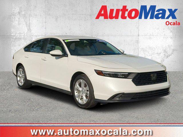 used 2023 Honda Accord car, priced at $24,400