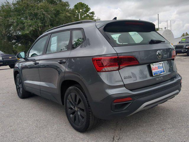 used 2024 Volkswagen Taos car, priced at $22,250