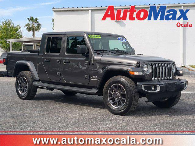 used 2021 Jeep Gladiator car, priced at $36,350