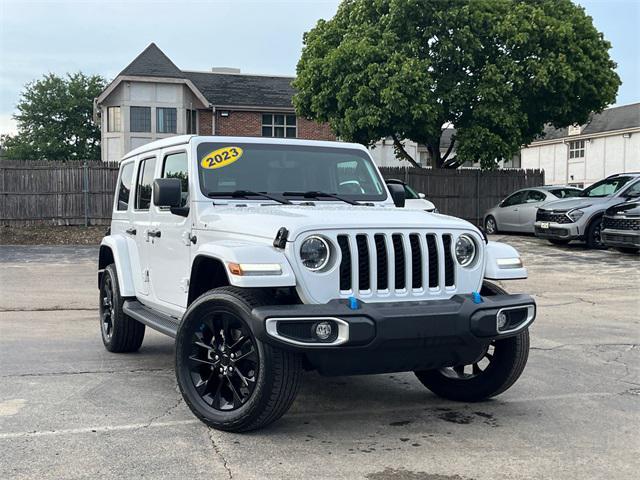 used 2023 Jeep Wrangler 4xe car, priced at $34,788
