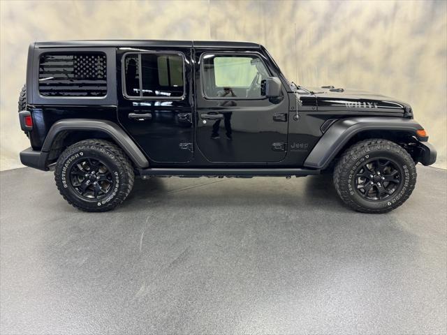 used 2021 Jeep Wrangler car, priced at $34,010