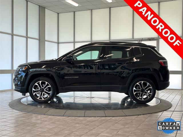 used 2022 Jeep Compass car, priced at $22,788