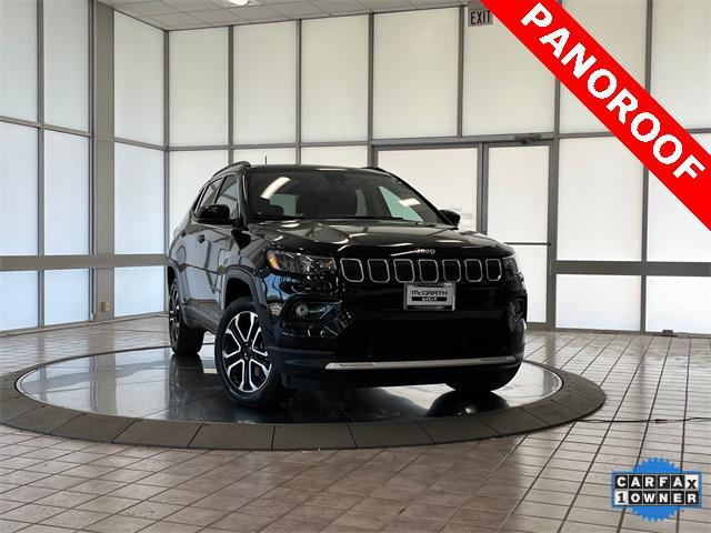 used 2022 Jeep Compass car, priced at $22,788