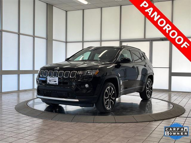 used 2022 Jeep Compass car, priced at $22,788