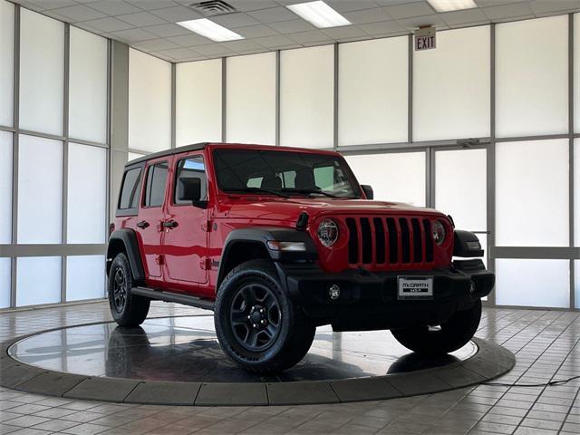 used 2024 Jeep Wrangler car, priced at $32,400