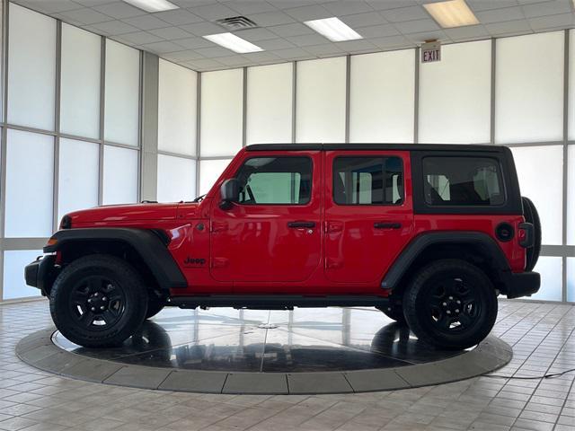 used 2024 Jeep Wrangler car, priced at $32,400