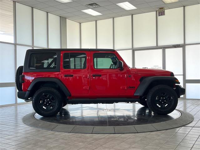 used 2024 Jeep Wrangler car, priced at $32,400