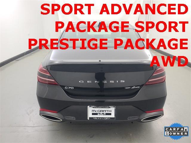 used 2023 Genesis G70 car, priced at $35,988