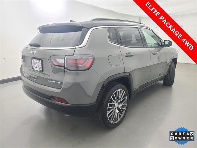 used 2022 Jeep Compass car, priced at $21,588