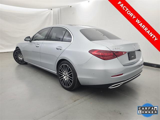 used 2022 Mercedes-Benz C-Class car, priced at $36,988