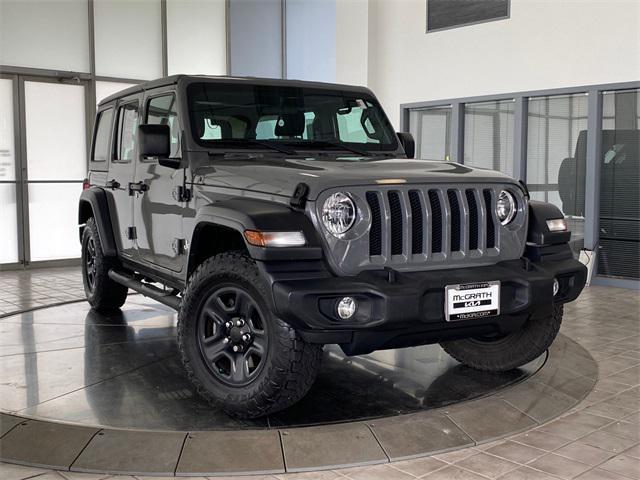 used 2020 Jeep Wrangler Unlimited car, priced at $26,370