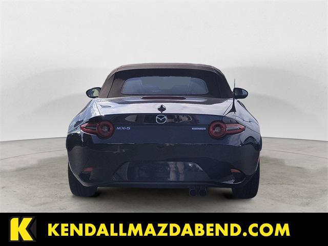 new 2025 Mazda MX-5 Miata car, priced at $35,805