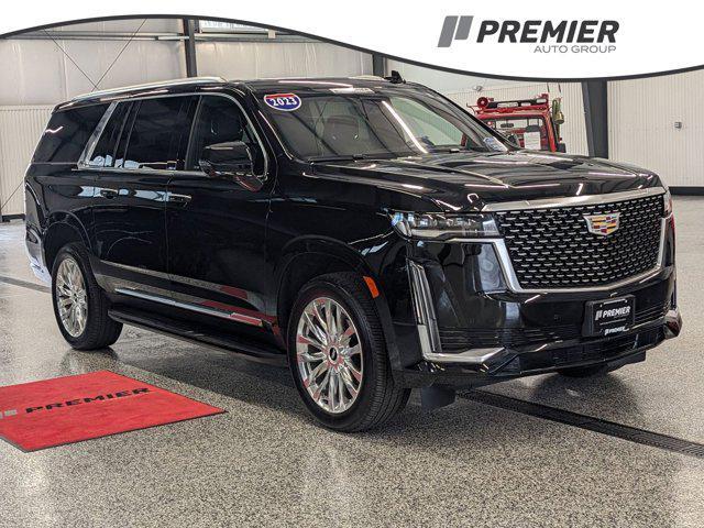 used 2023 Cadillac Escalade ESV car, priced at $74,998