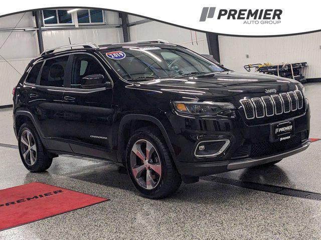 used 2019 Jeep Cherokee car, priced at $19,500