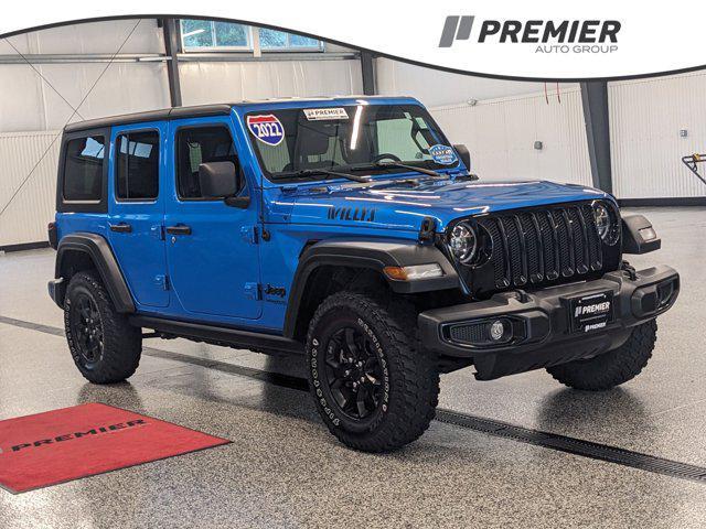 used 2022 Jeep Wrangler car, priced at $31,998