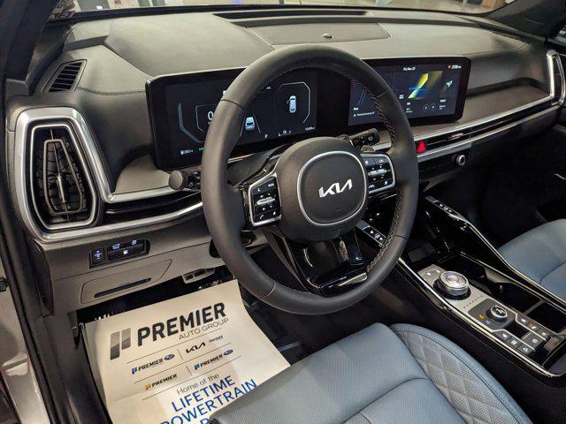 used 2025 Kia Sorento Plug-In Hybrid car, priced at $43,597