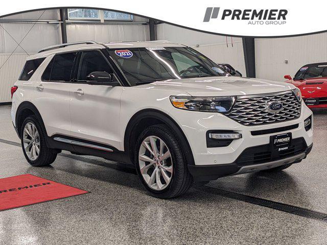 used 2021 Ford Explorer car, priced at $34,998