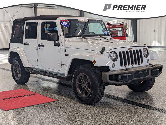 used 2017 Jeep Wrangler Unlimited car, priced at $22,998