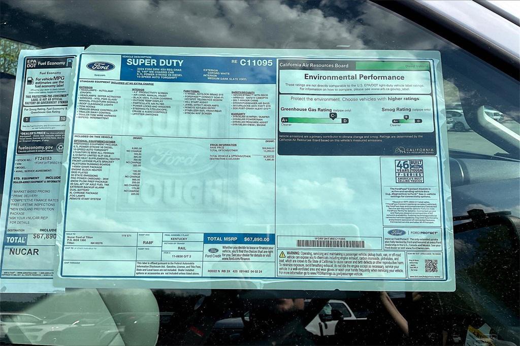 new 2024 Ford F-350 car, priced at $62,020