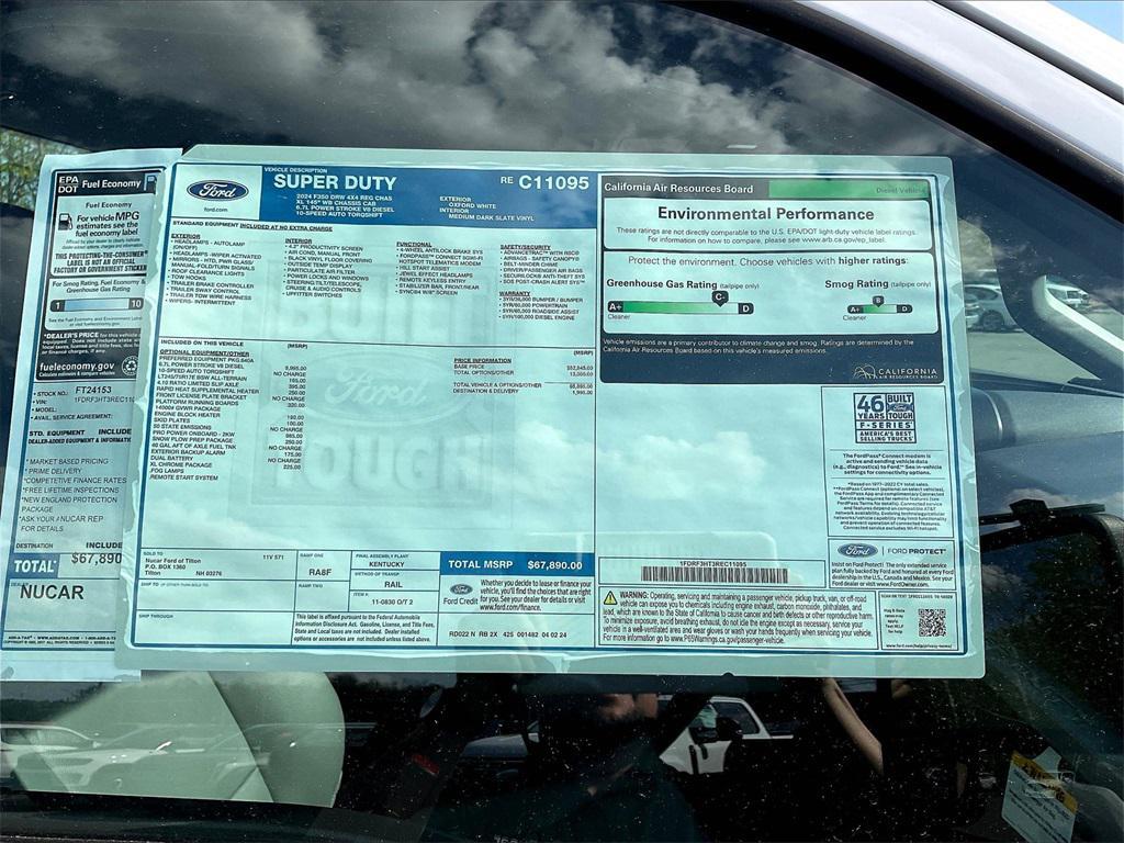 new 2024 Ford F-350 car, priced at $55,888