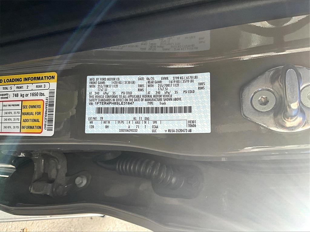 new 2025 Ford Ranger car, priced at $36,708