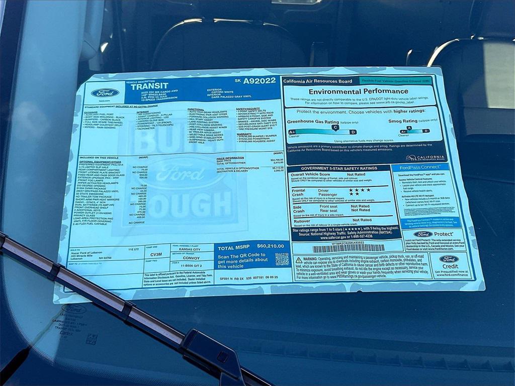 new 2025 Ford Transit-250 car, priced at $52,192