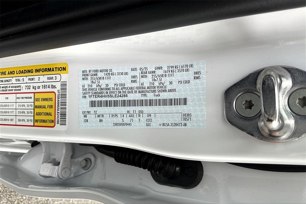 new 2025 Ford Ranger car, priced at $38,946