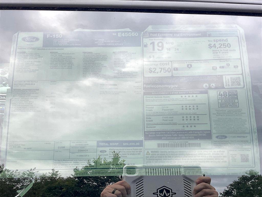 new 2025 Ford F-150 car, priced at $63,533