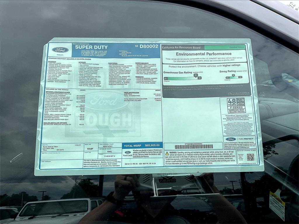 new 2025 Ford F-350 car, priced at $81,126