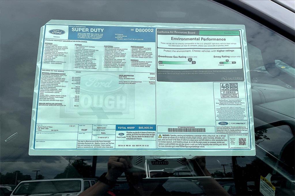 new 2025 Ford F-350 car, priced at $81,568