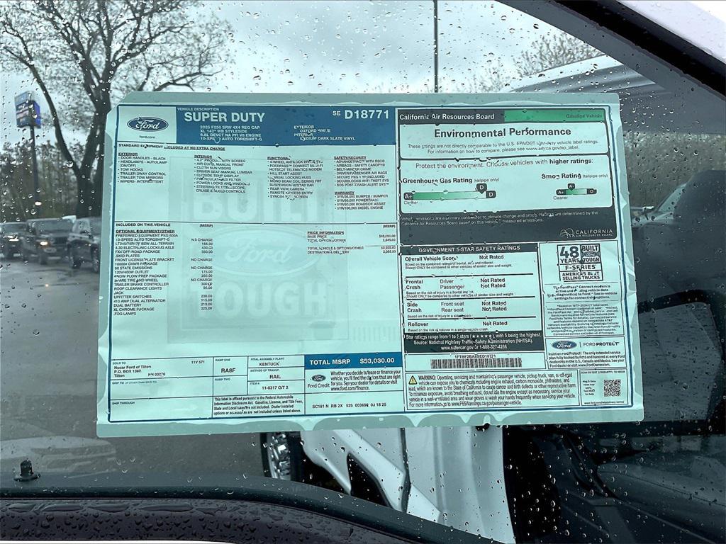 new 2025 Ford F-250 car, priced at $47,055