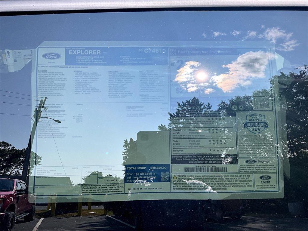 new 2025 Ford Explorer car, priced at $45,357