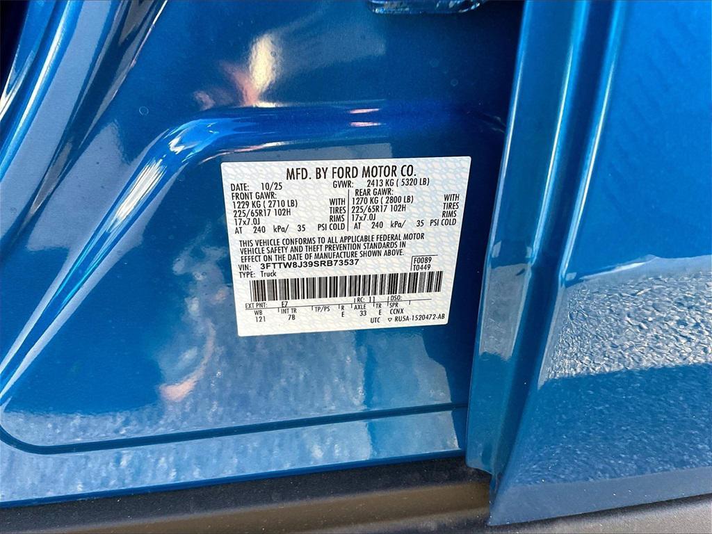 new 2025 Ford Maverick car, priced at $39,115