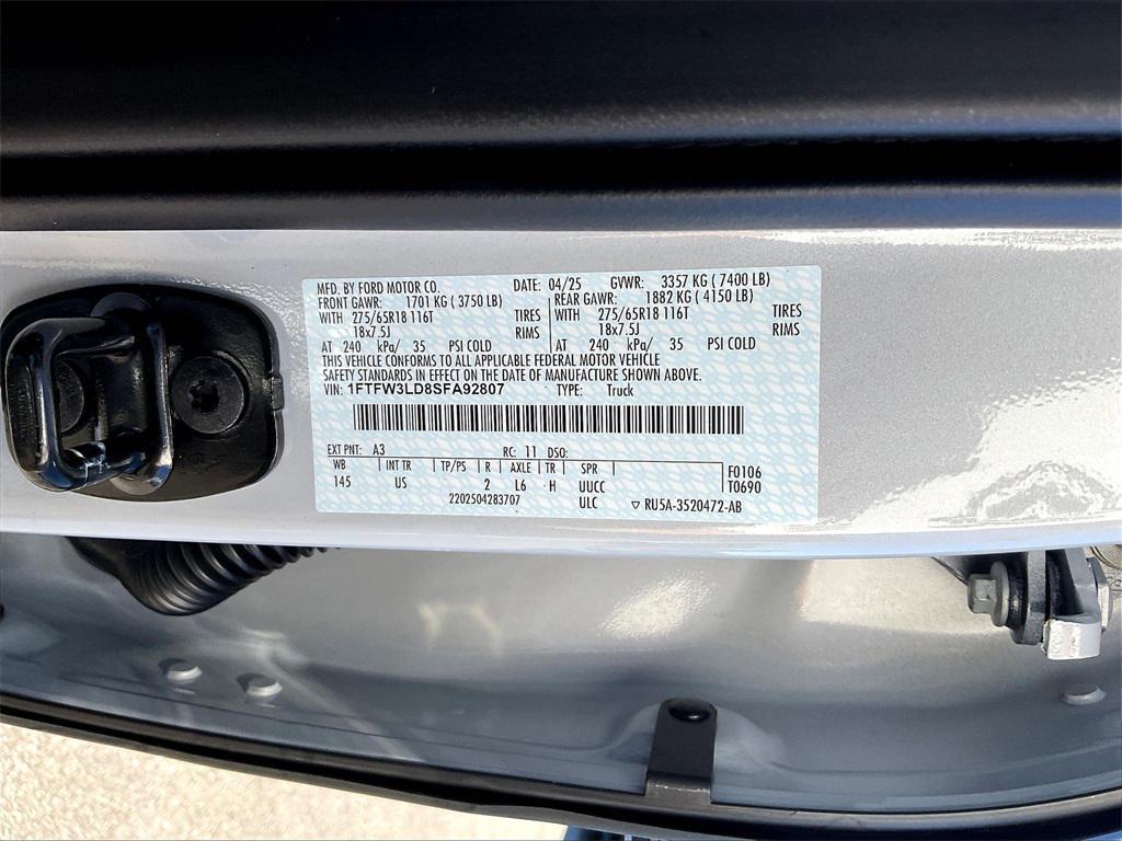 new 2025 Ford F-150 car, priced at $54,515