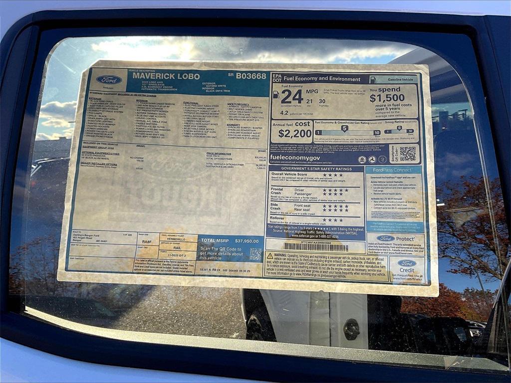 new 2025 Ford Maverick car, priced at $35,450