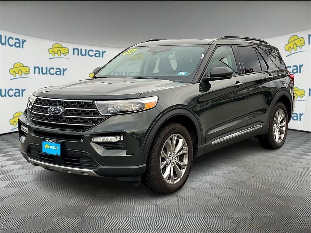 used 2022 Ford Explorer car, priced at $28,227