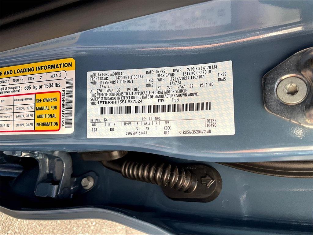 new 2025 Ford Ranger car, priced at $42,105