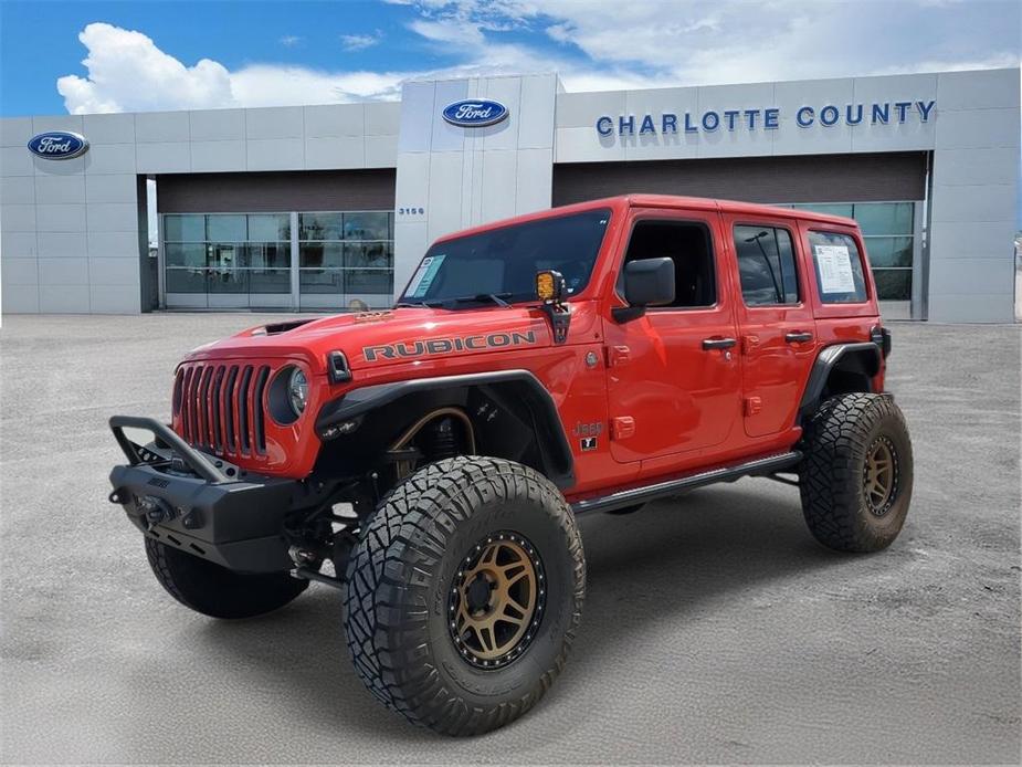 used 2021 Jeep Wrangler Unlimited car, priced at $59,394