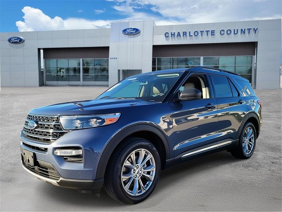 used 2021 Ford Explorer car, priced at $26,443