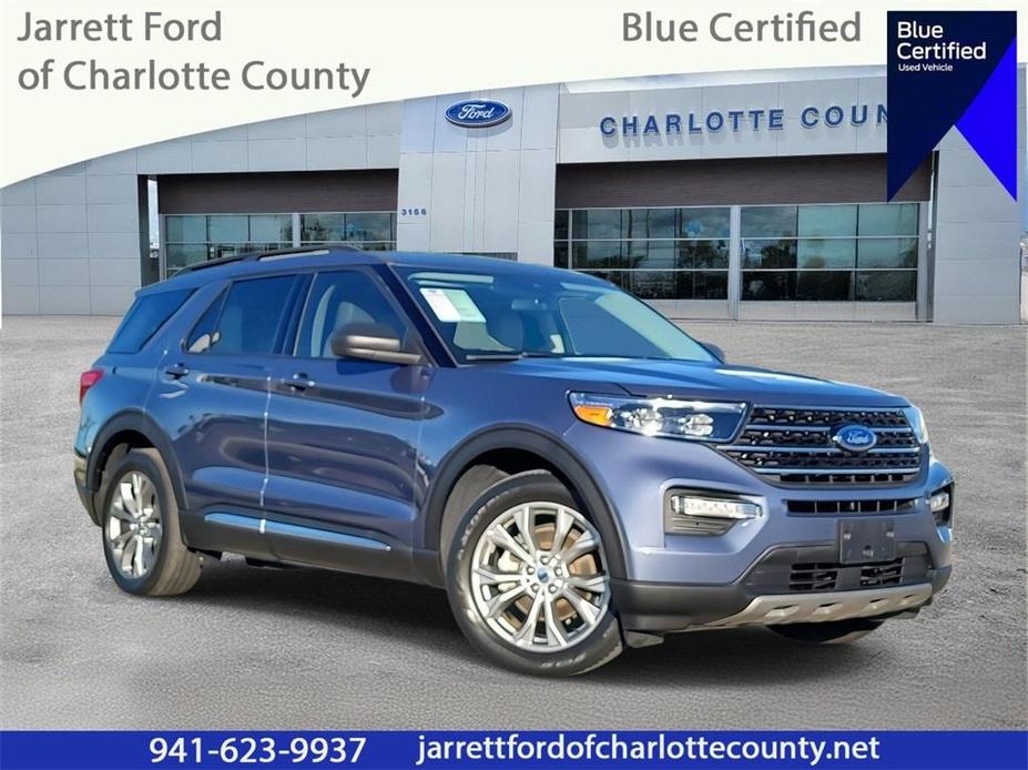 used 2021 Ford Explorer car, priced at $26,443