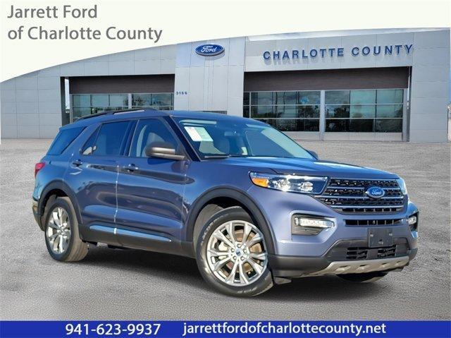 used 2021 Ford Explorer car, priced at $27,657