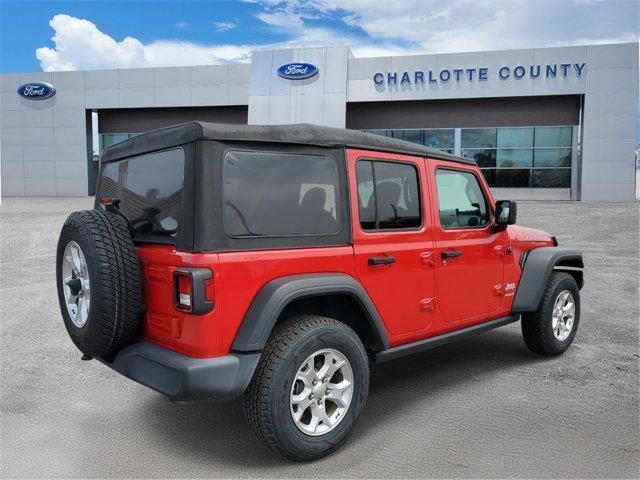 used 2021 Jeep Wrangler Unlimited car, priced at $31,333