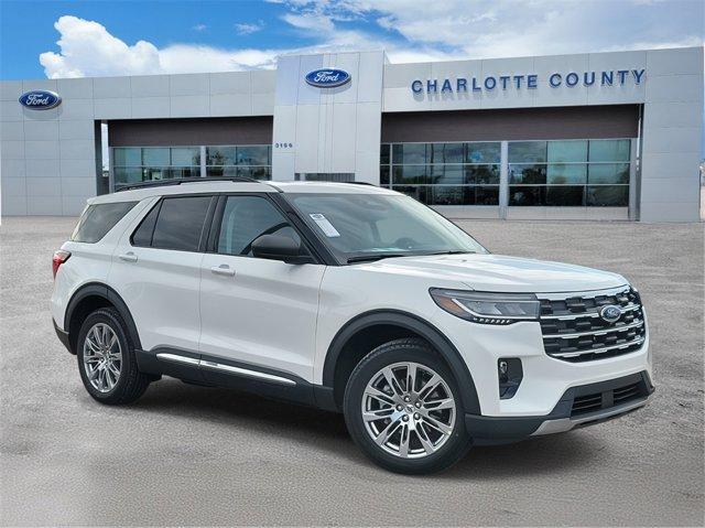 new 2025 Ford Explorer car, priced at $49,855