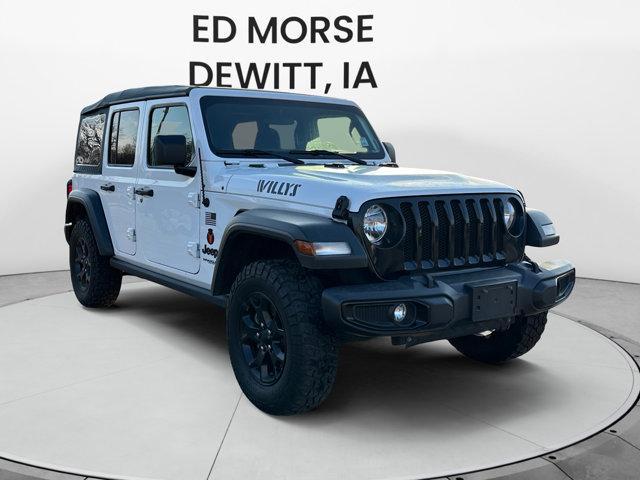 used 2021 Jeep Wrangler Unlimited car, priced at $27,995