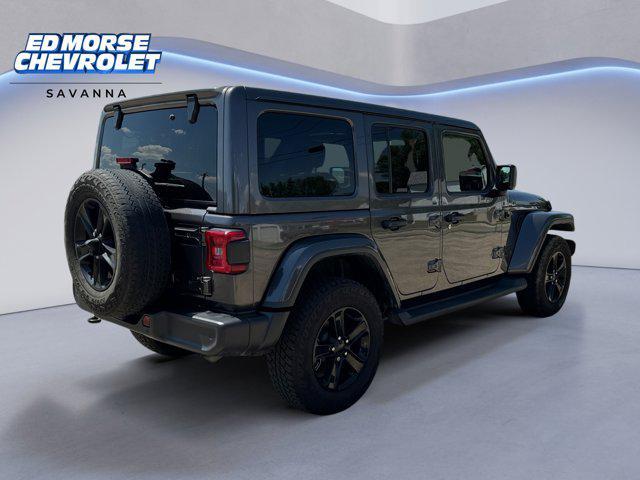 used 2021 Jeep Wrangler Unlimited car, priced at $38,724