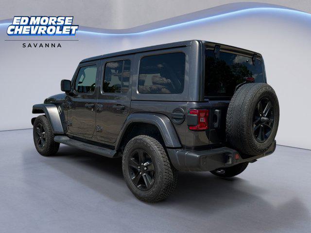 used 2021 Jeep Wrangler Unlimited car, priced at $38,724