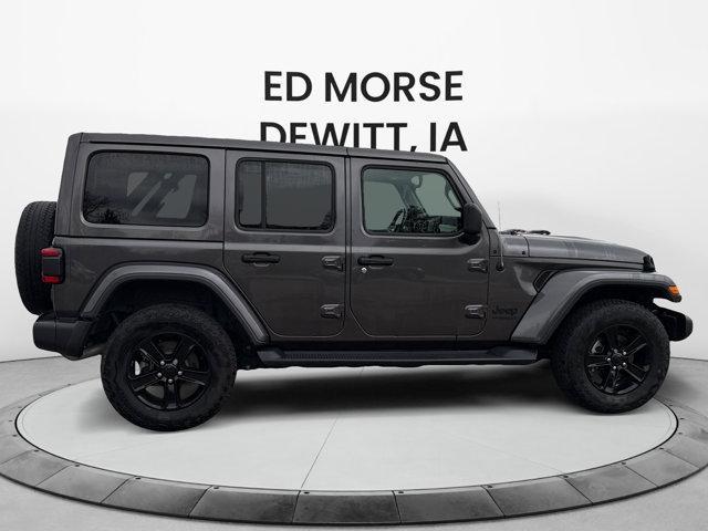used 2021 Jeep Wrangler Unlimited car, priced at $38,724